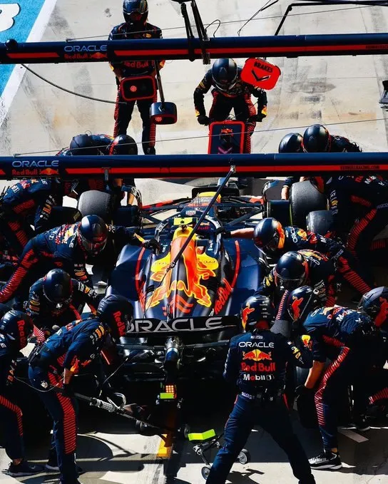 Equipo de pits de Red Bull