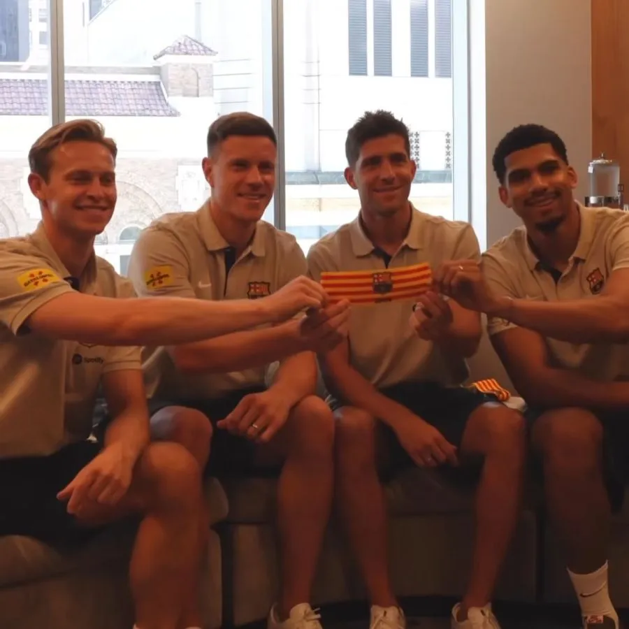 Nuevos capitanes del Barcelona