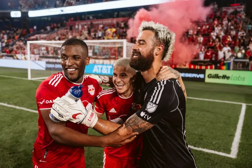 New York Red Bull celebra la victoria