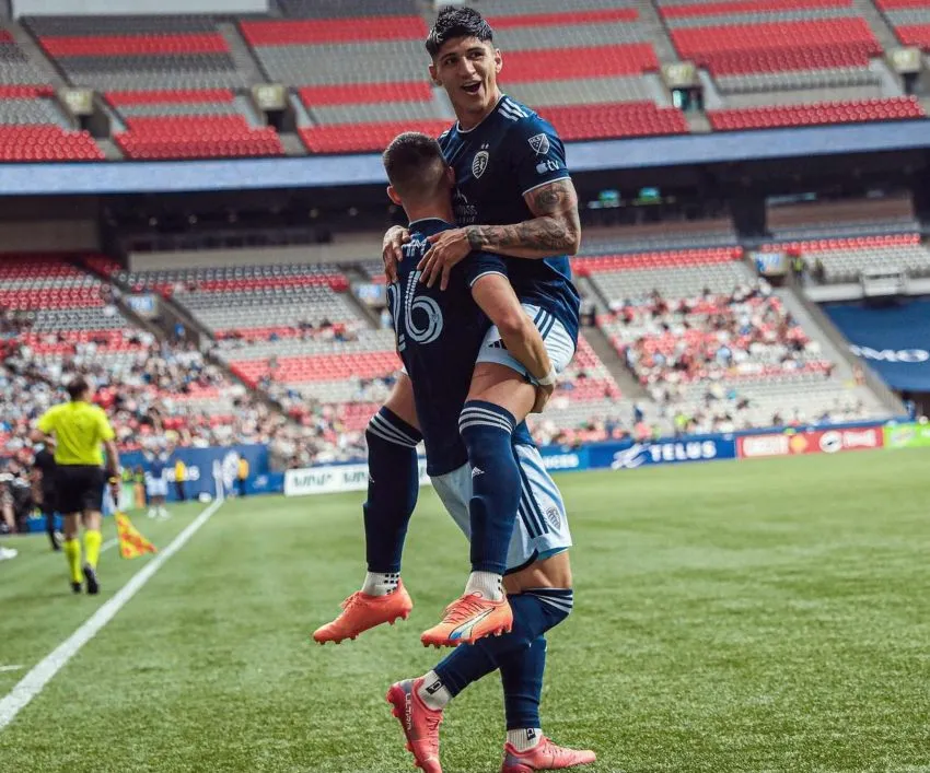 INSTAGRAM: @alan_pulido17 Pulido también ha marcado ya varios goles con el Kansas City