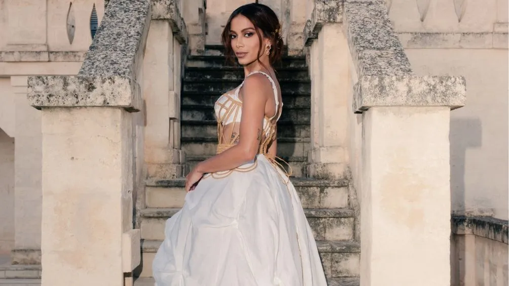 Annita en una sesión fotográfica