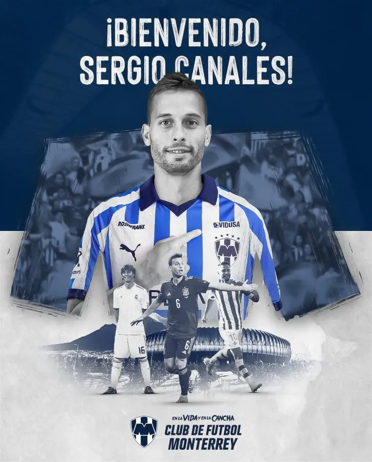 Rayados contará con su 'bombazo' Sergio Canales