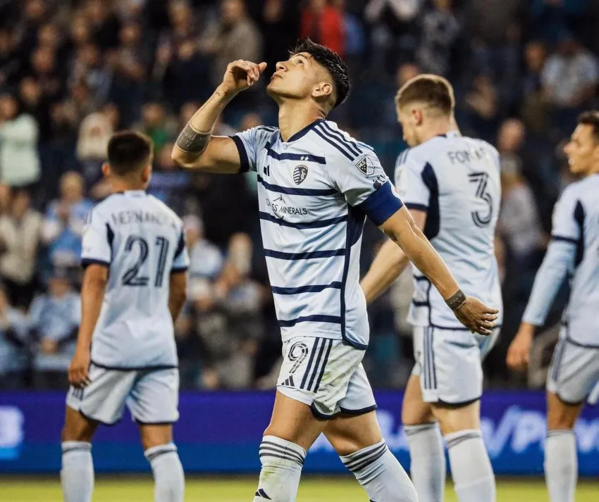 INSTAGRAM: @alan_pulido17 Pulido también ha marcado ya varios goles con el Kansas City