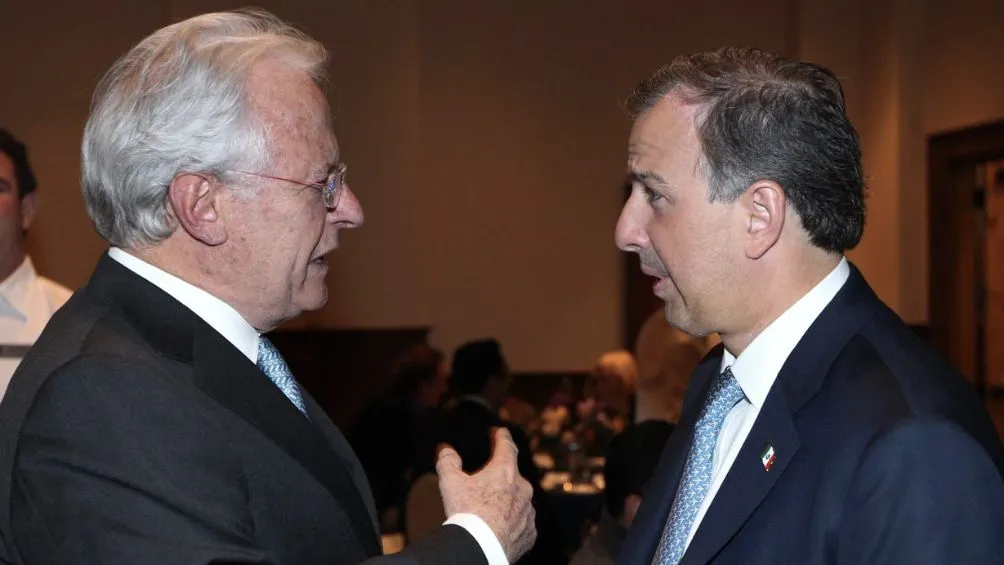 José Antonio Meade junto a Alejandro Martí