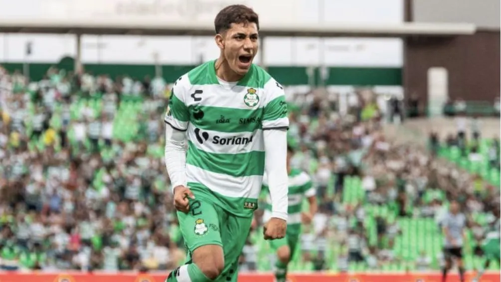 MEXSPORT El lateral durante un partido con el conjunto lagunero