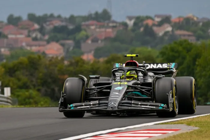 AP Lewis Hamilton en el Gran Premio de Hungría