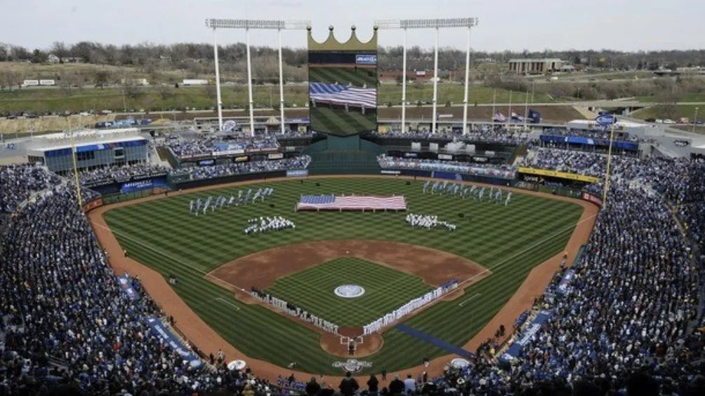 Vista aerea del parque Kauffman