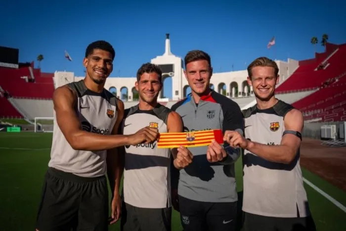 Twitter @FCBarcelona Barcelona en Los Ángeles