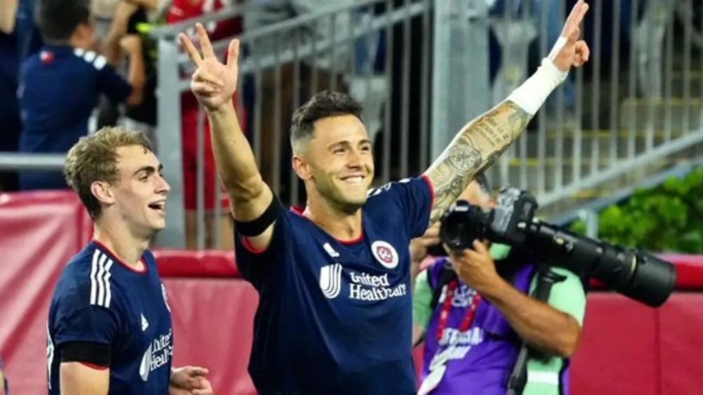 New England Revolutions celebra la victoria