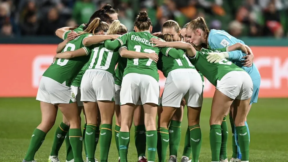 Las irlandesas después del silbatazo final