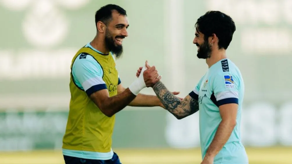 Isco ya entrenó con sus nuevos compañeros