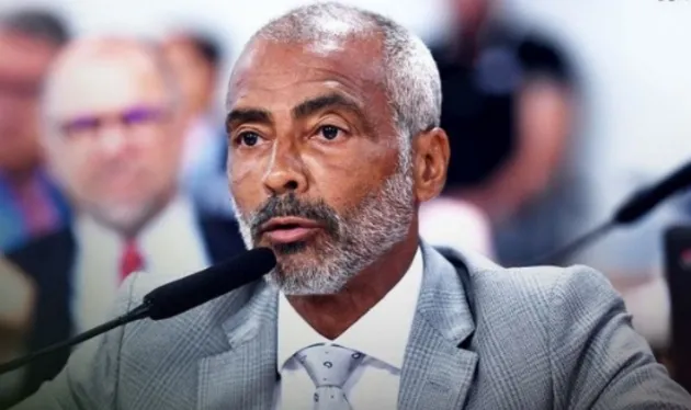 Romario durante un evento