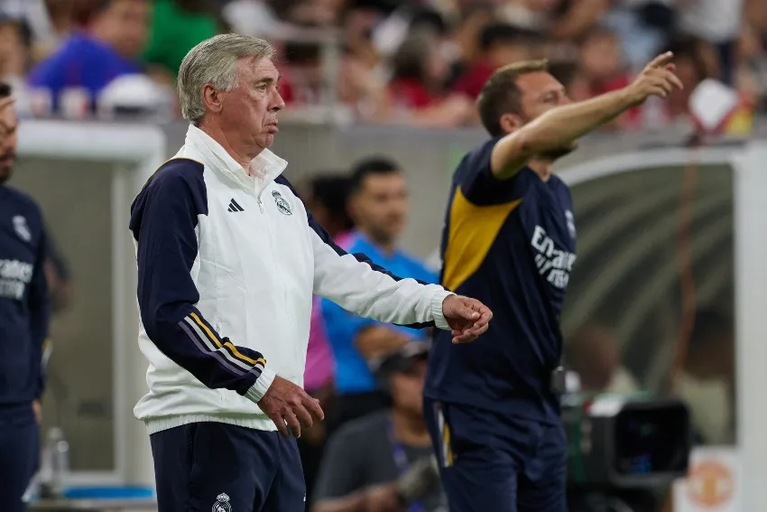 Ancelotti en la Pretemporada en EU