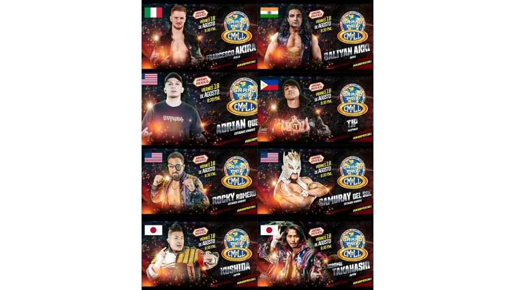 integrantes del equipo extranjero