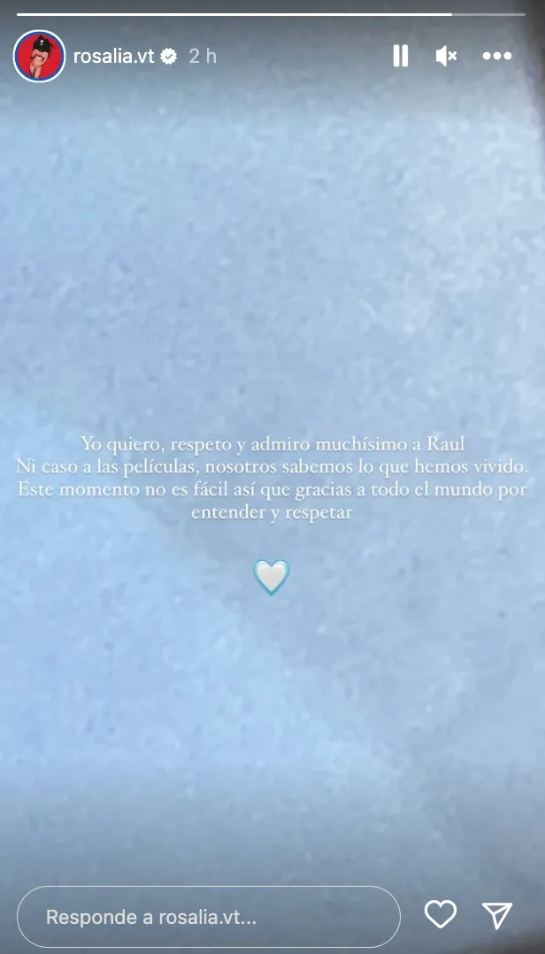 La 'Motomami' negó los rumores en torno a su separación.