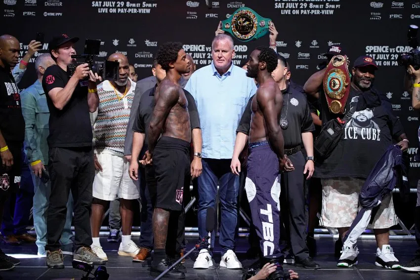 Errol Spence Jr. y Terence Crawford se enfrentarán este sábado