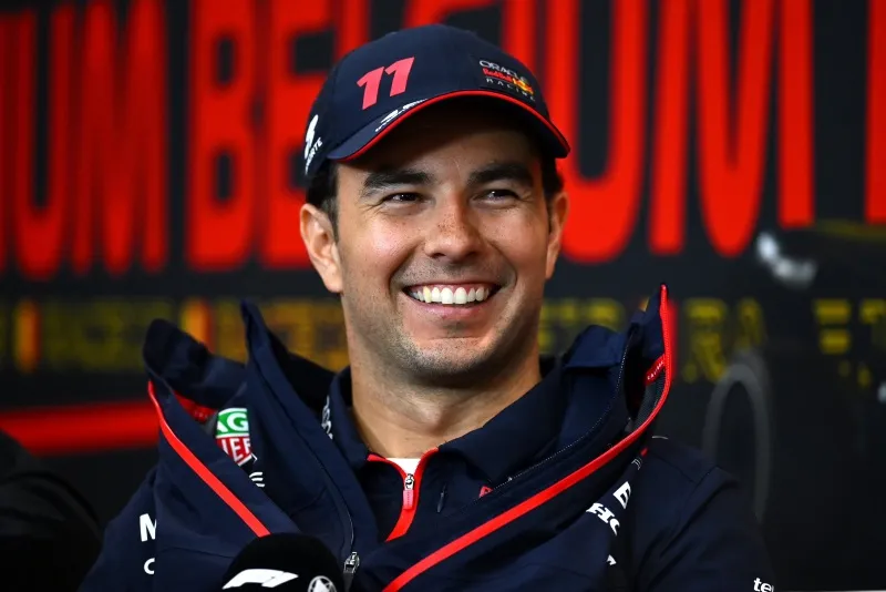 'Checo' Pérez tras la qualy del GP de Bélgica