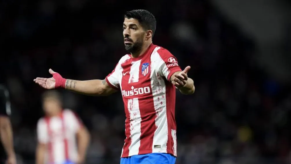 El uruguayo en su etapa con Atlético de Madrid