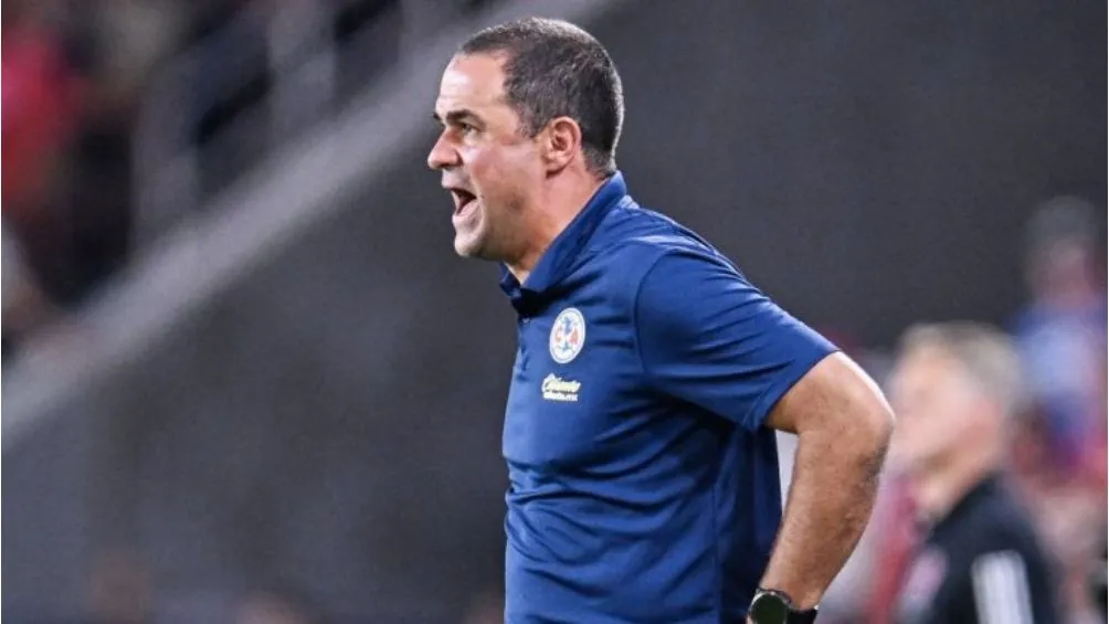 El entrenador de las Águilas del América en la Leagues Cup