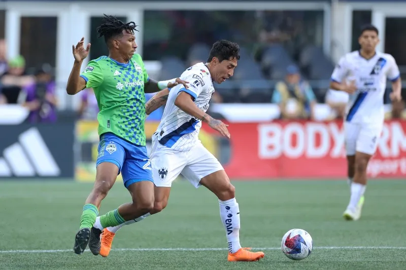 Monterrey enfrentando al Seattle Sounders