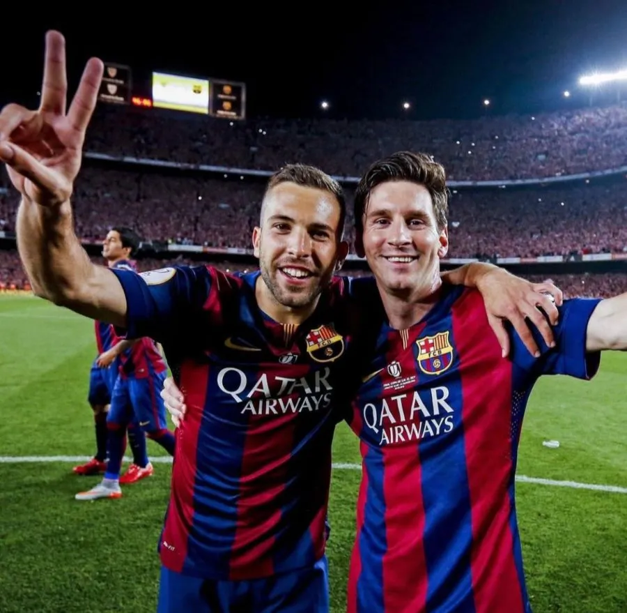 Alba se reencontrará con Leo Messi