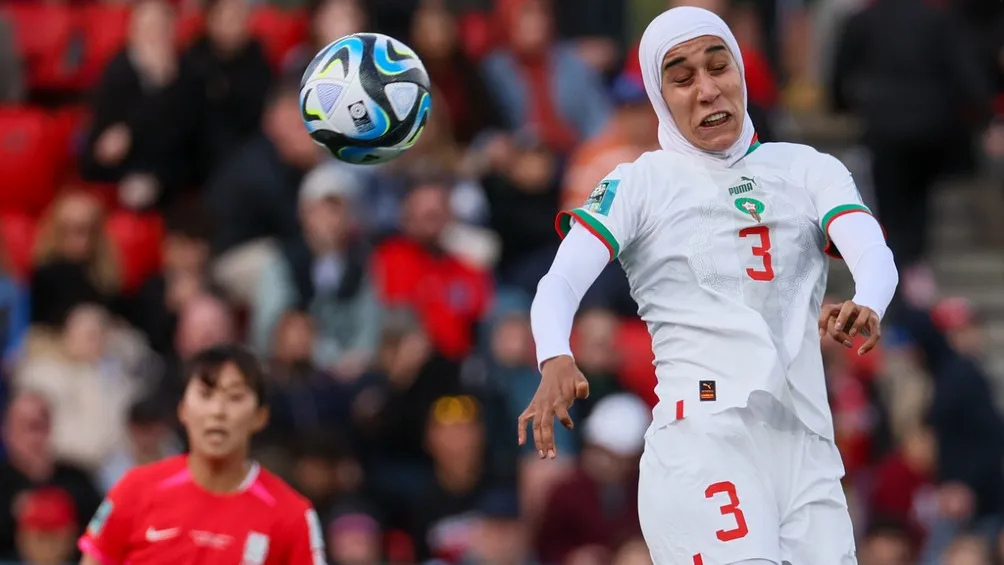 Nouhaila Benzina hizo historia en el Mundial Femenil