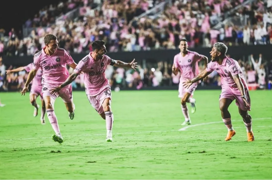 Messi y Busquets en el Inter Miami