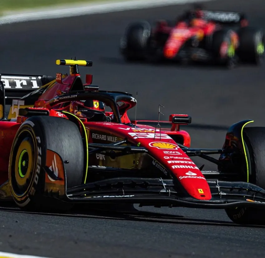 Sainz en el monoplaza