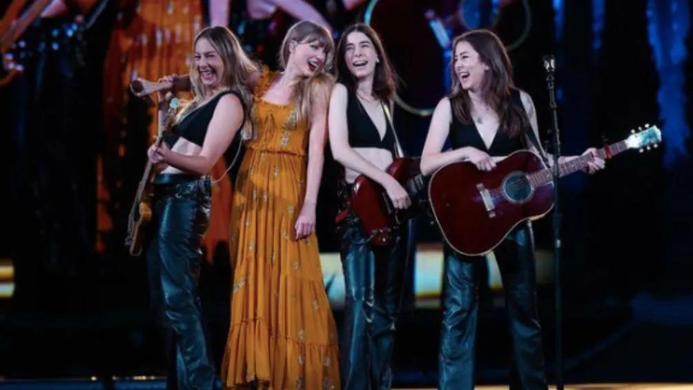 La cantante durante su show en Seattle