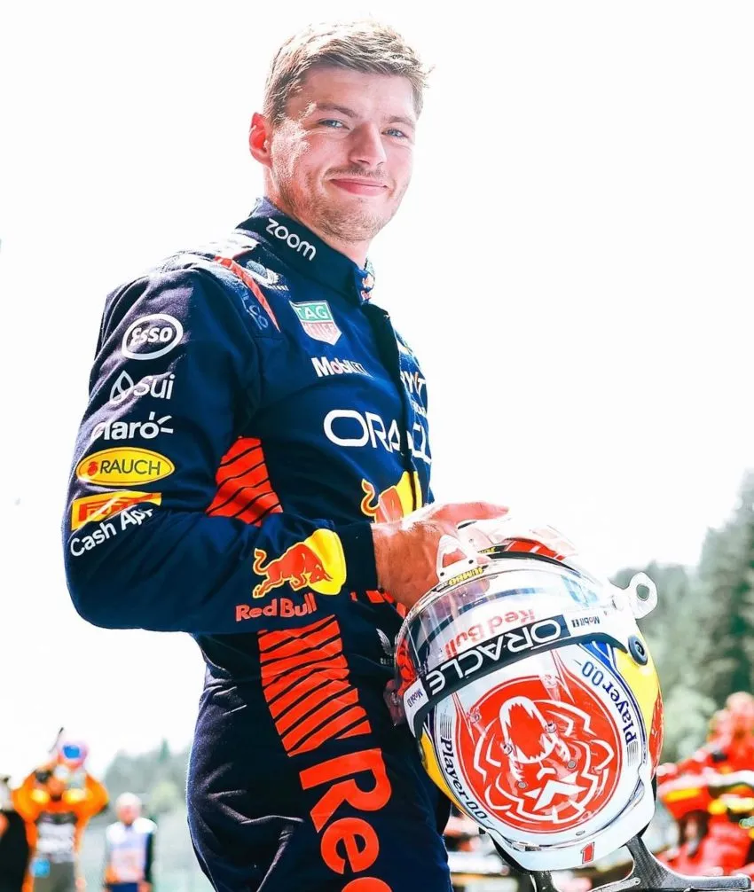 Verstappen con Red Bull