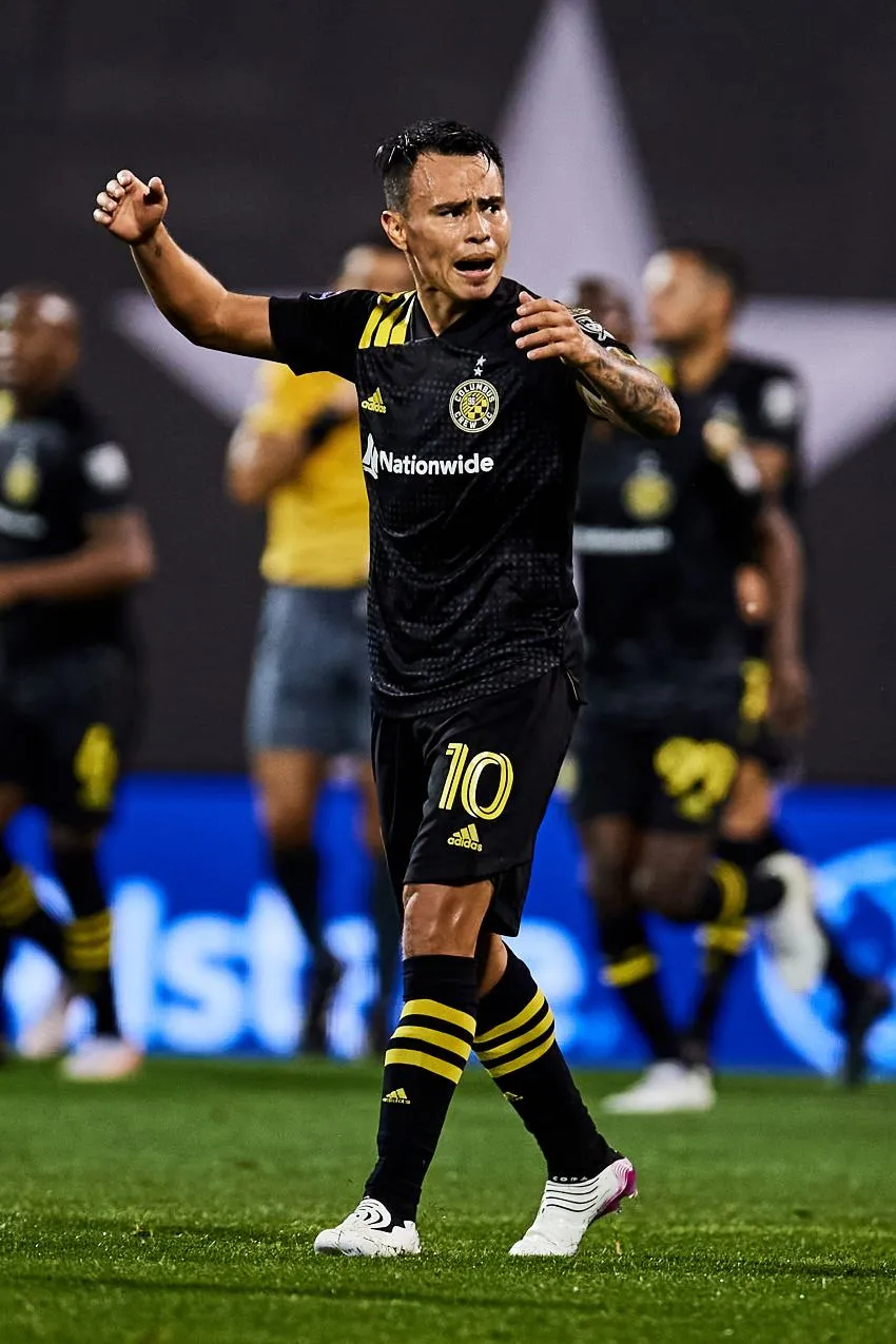 Zelarayán con Columbus Crew