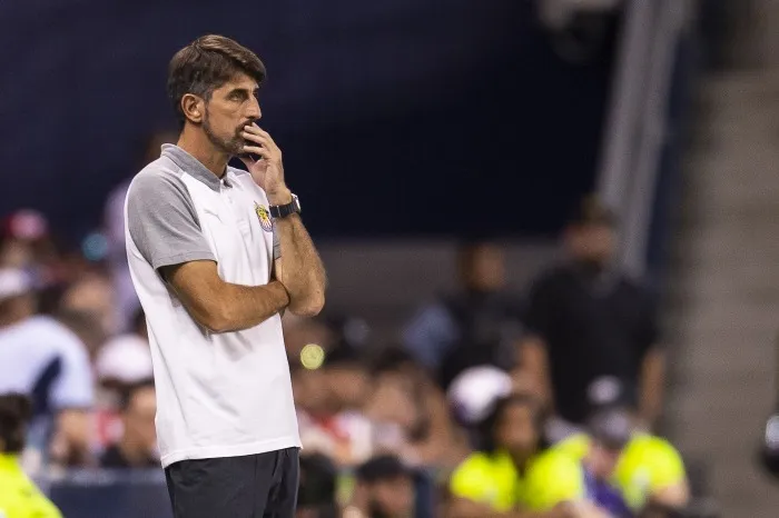 Paunovic durante el partido