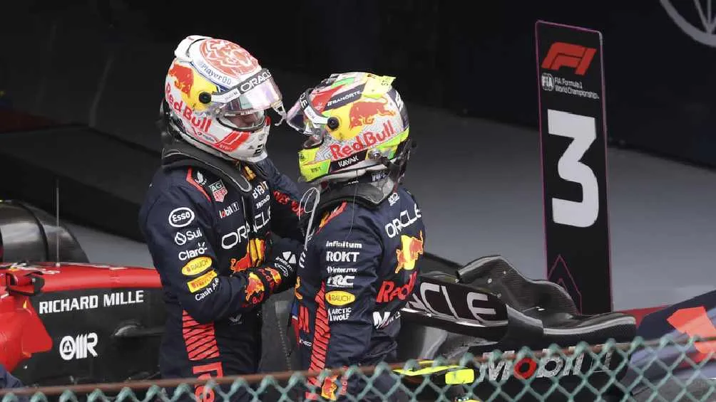 Checo quedó por detrás de Max