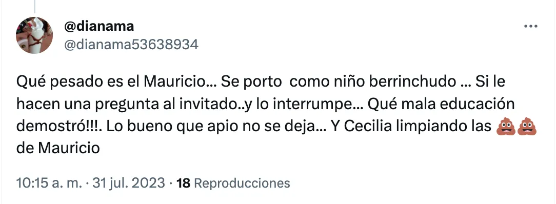 Algunos internautas tacharon de &quot;berrinchudo&quot; al conductor.