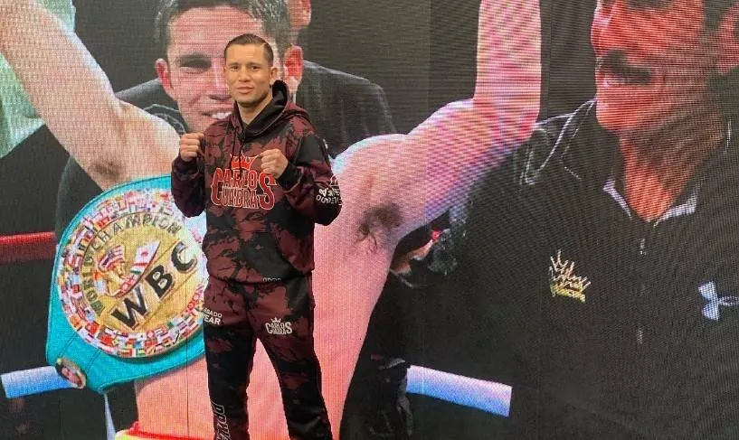 Carlos Cuadras está listo para la pelea