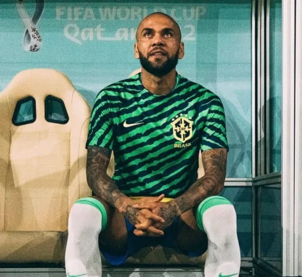 Instagram @danialves Dani Alves con Brasil