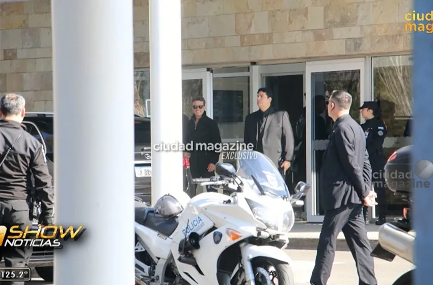 FACEBOOK: Ciudad Magazine Se montó un operativo de seguridad para recibir a 'El Sol'.