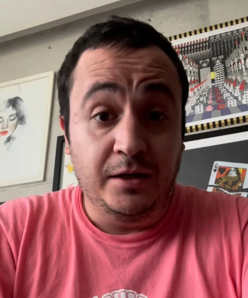 O'Farrill en el video de sus disculpas