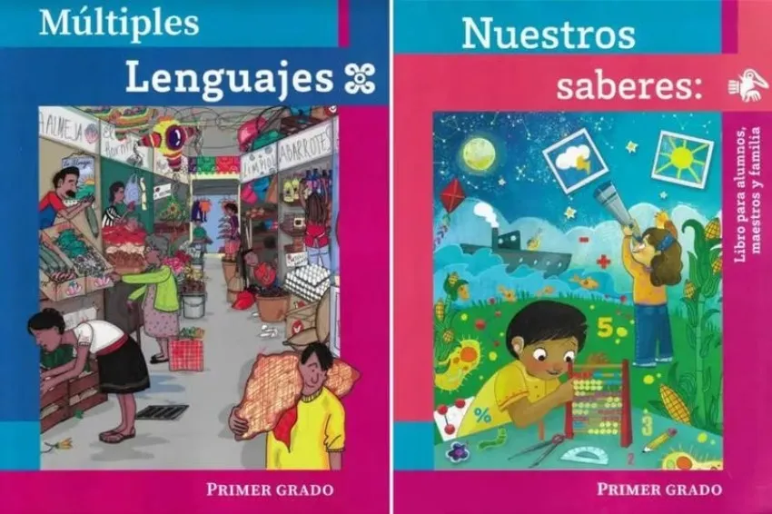 Dos libros de los nuevos libros de la Secretaría de Educación