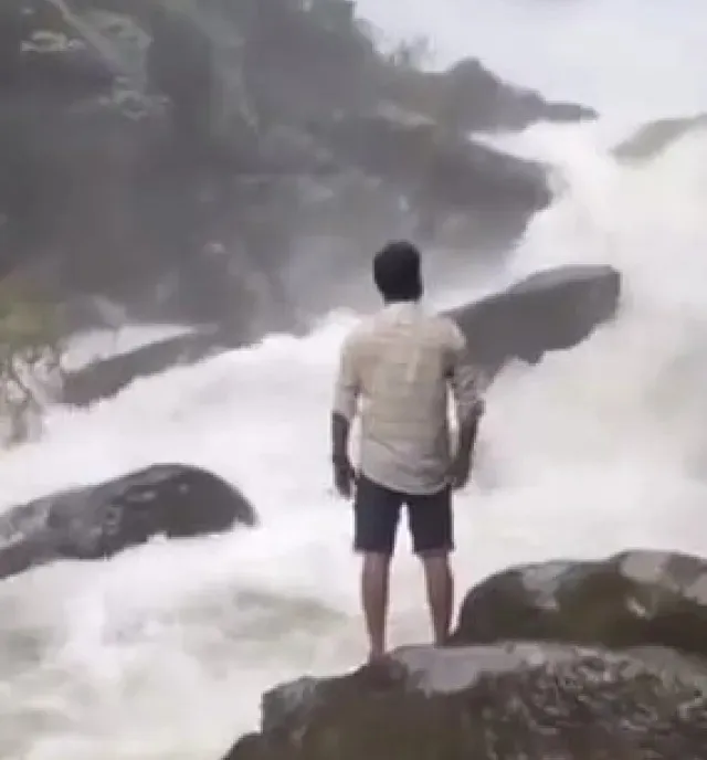 CAPTURA DE PANTALLA Sharath Kumar desafió a la naturaleza