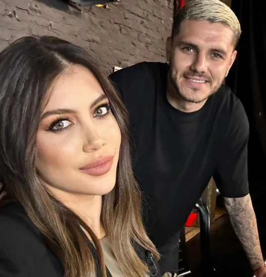 Wanda Nara con Mauro Icardi