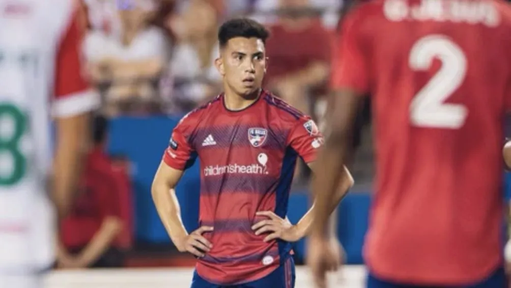 TWITTER: @FCDallas Alan Velasco durante un partido con Dallas FC