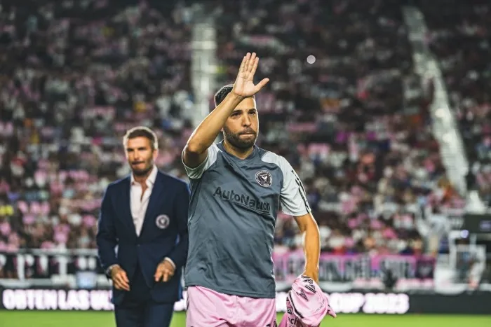 Jordi Alba debutó con Inter de Miami