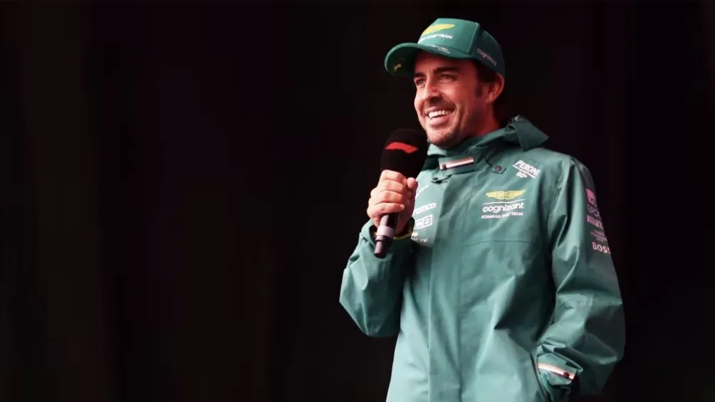 Fernando Alonso tras el Gran Premio de Bélgica