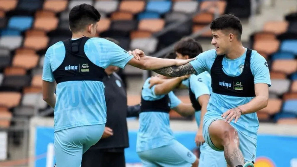 TWITTER: @Tuzos Pachuca entrenando previo al duelo ante el Dynamo