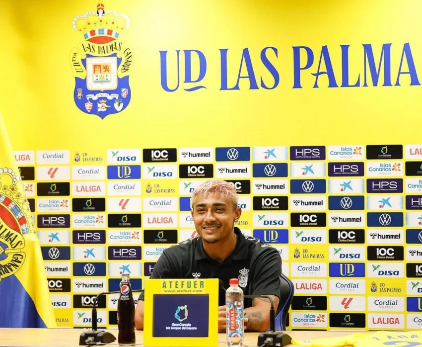 La presentación con Las Palmas