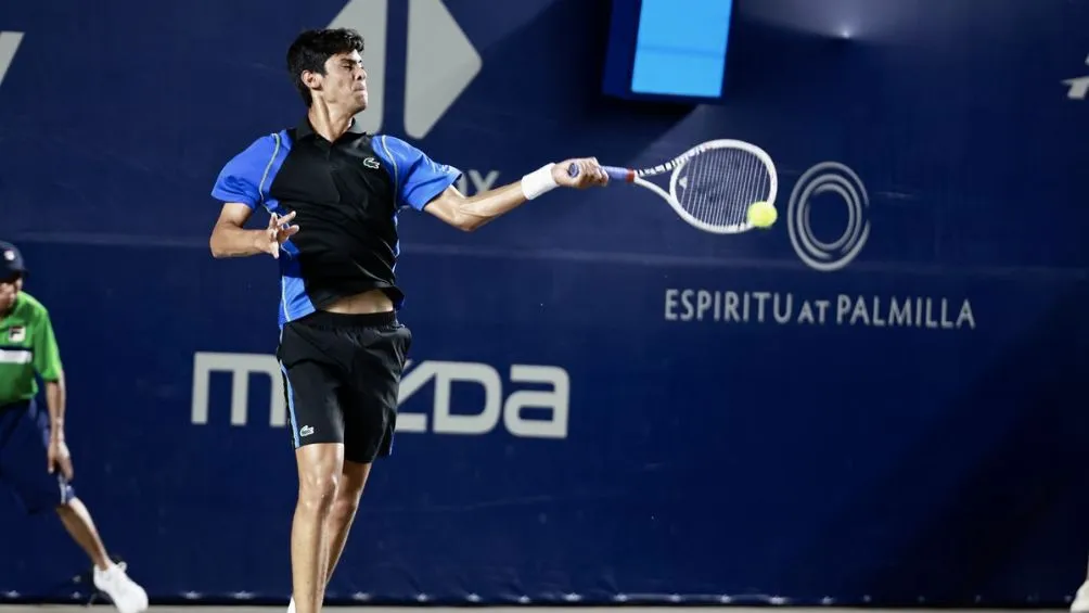 El tenista mexicano cayó ante Nicolás Jarry