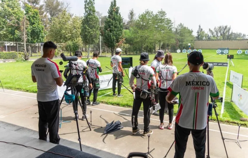 El equipo mexicano de Tiro con Arco
