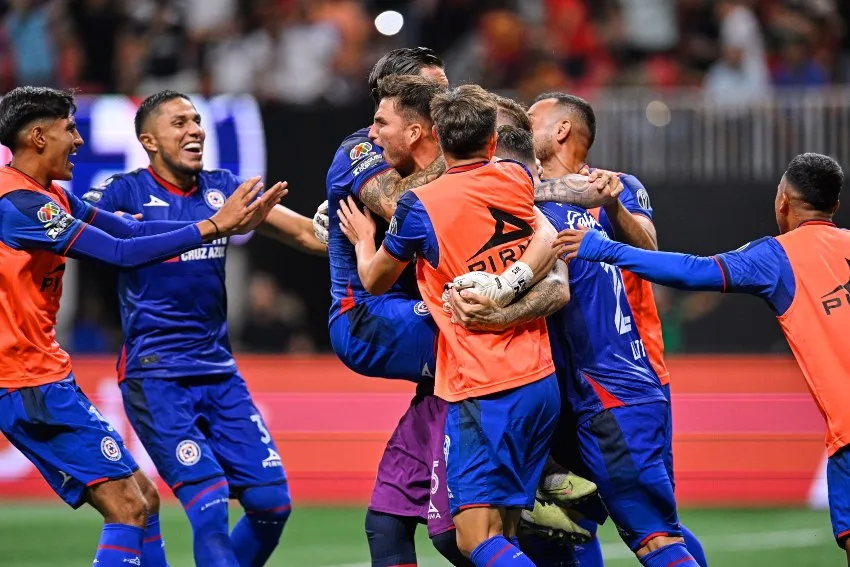 Cruz Azul tras vencer a Atlanta en Leagues Cup