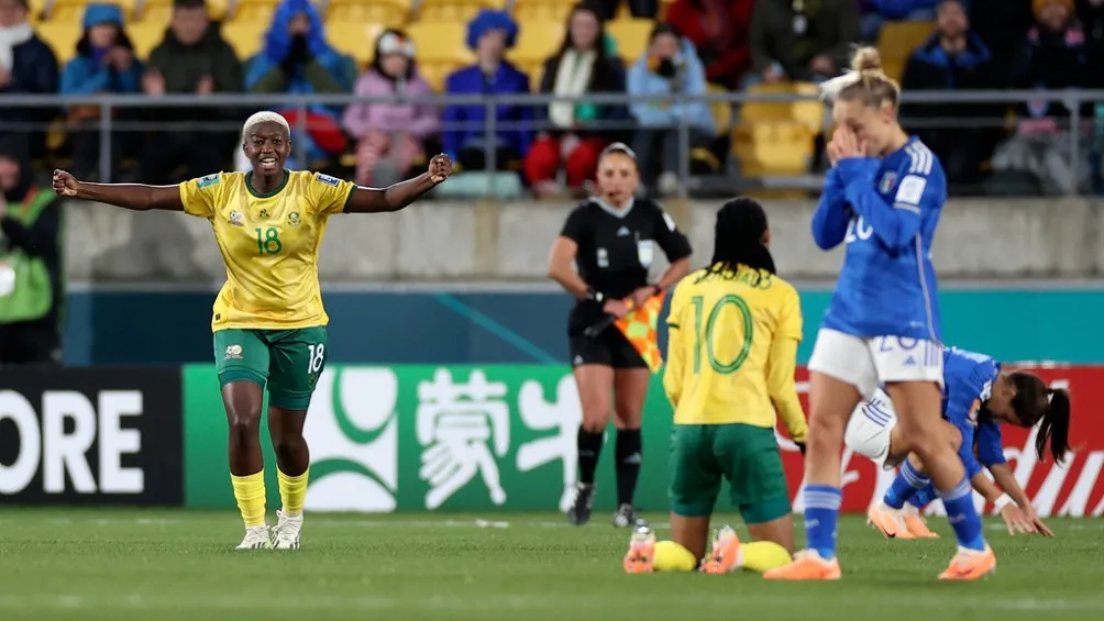 Sudáfrica hizo historia en el Mundial Femenil